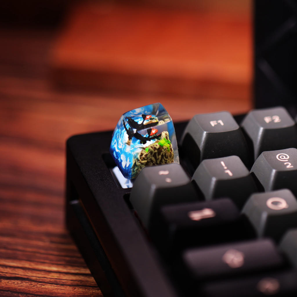 Toothless How to Train Your Dragon Keycap Ver 4 3 Toothless 1u Resin Keycap Ver 4