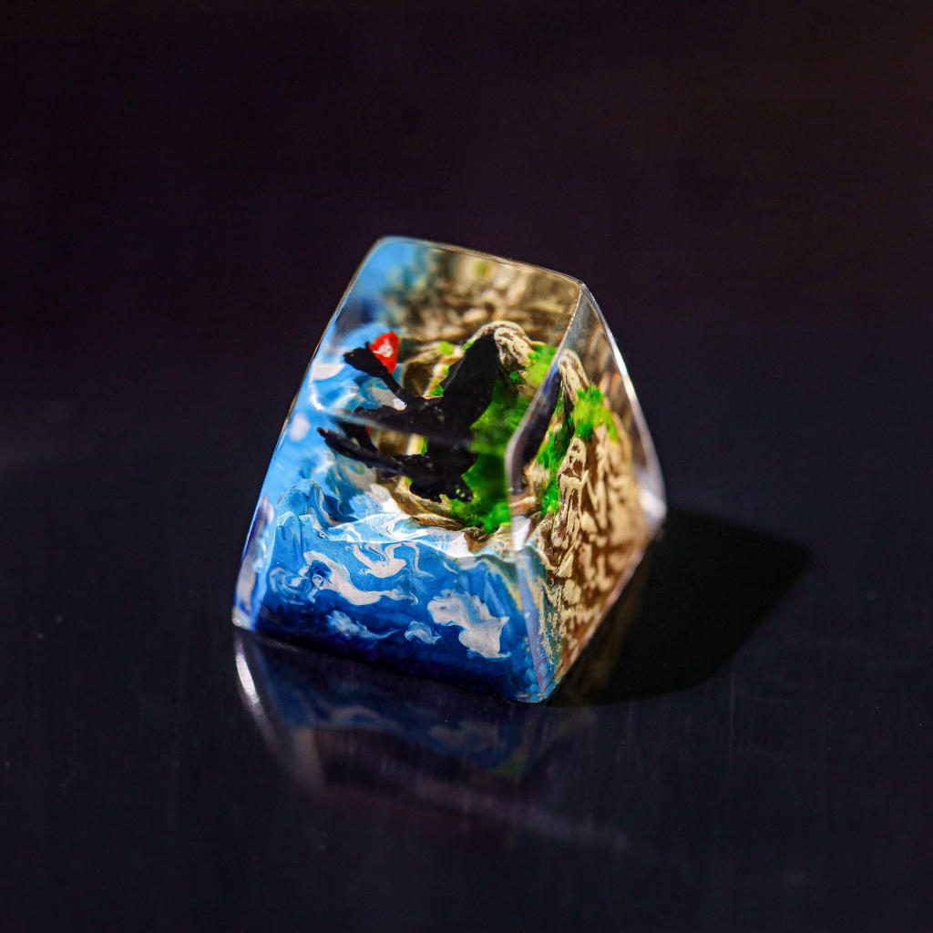 Toothless How to Train Your Dragon Keycap Ver 4 8 Toothless 1u Keycap for Mechanical Keyboard Ver 4