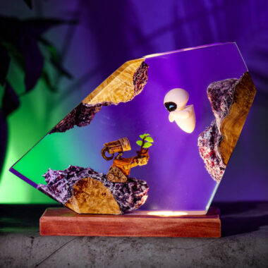Wall-E and Eve Night Light Ver 2