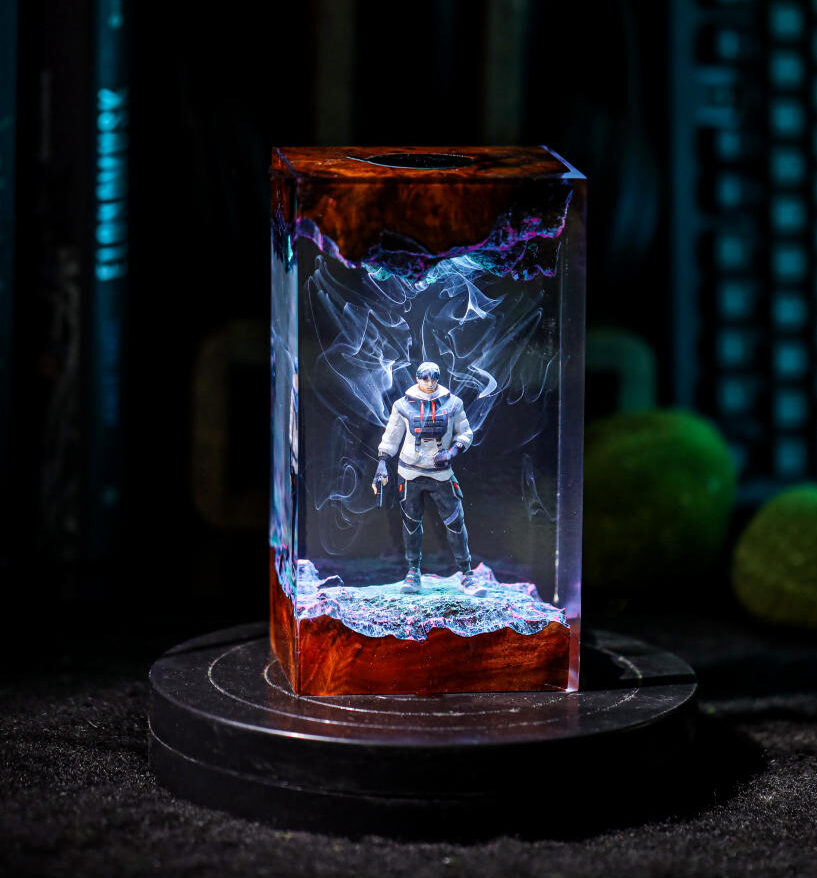 Yoru Valorant Night Light 12 Yoru Valorant LED Lamp