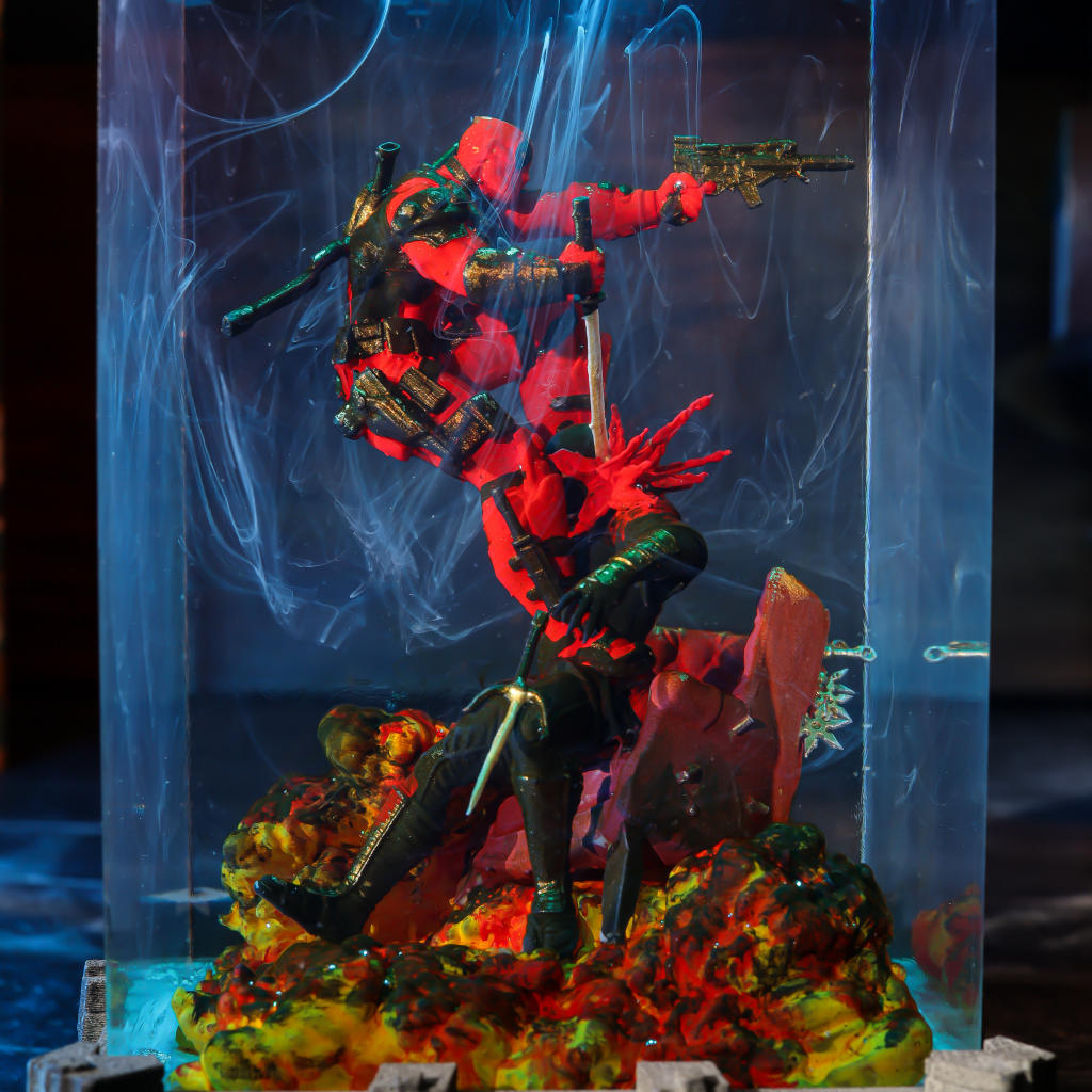 Deadpool Night Light 7 Deadpool Resin Night Light
