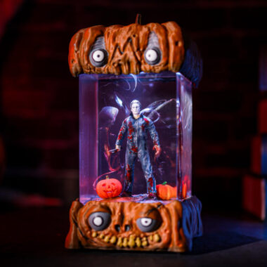 Jason Voorhees Friday the 13th Halloween Pumpkin Lamp