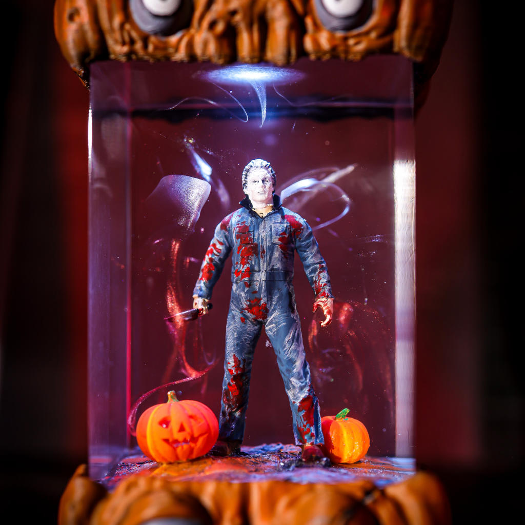 Jason Voorhees Friday the 13th Halloween Pumpkin Lamp 9 Jason Voorhees Friday the 13th Halloween Pumpkin Lamp