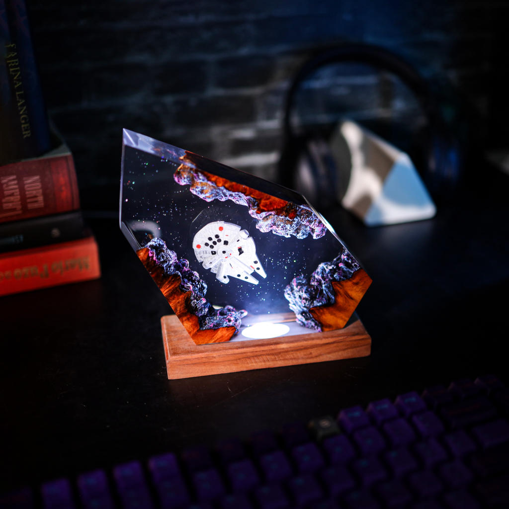 Millennium Falcon Spaceship Night Light Ver 3 5 Spaceship Night Light