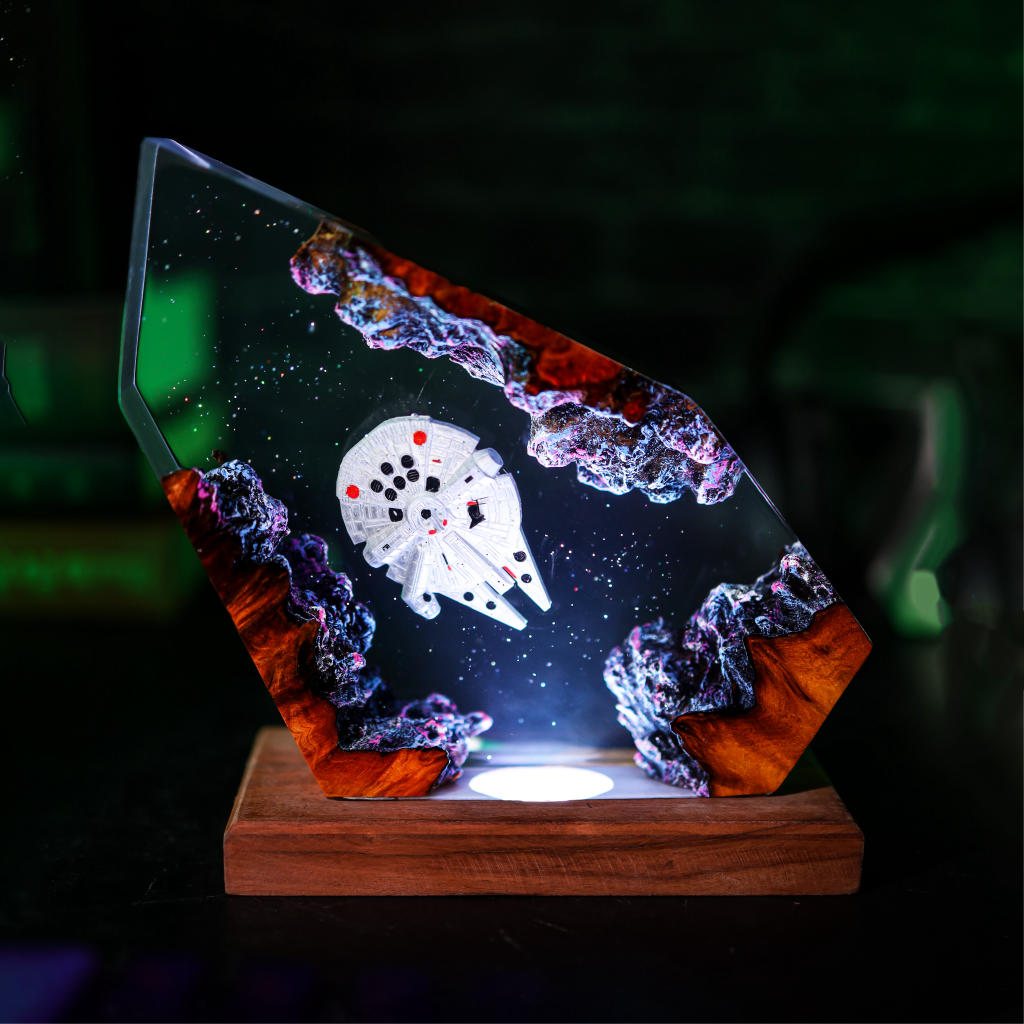 Millennium Falcon Spaceship Night Light Ver 3 2 Star Wars Millennium Falcon LED Light