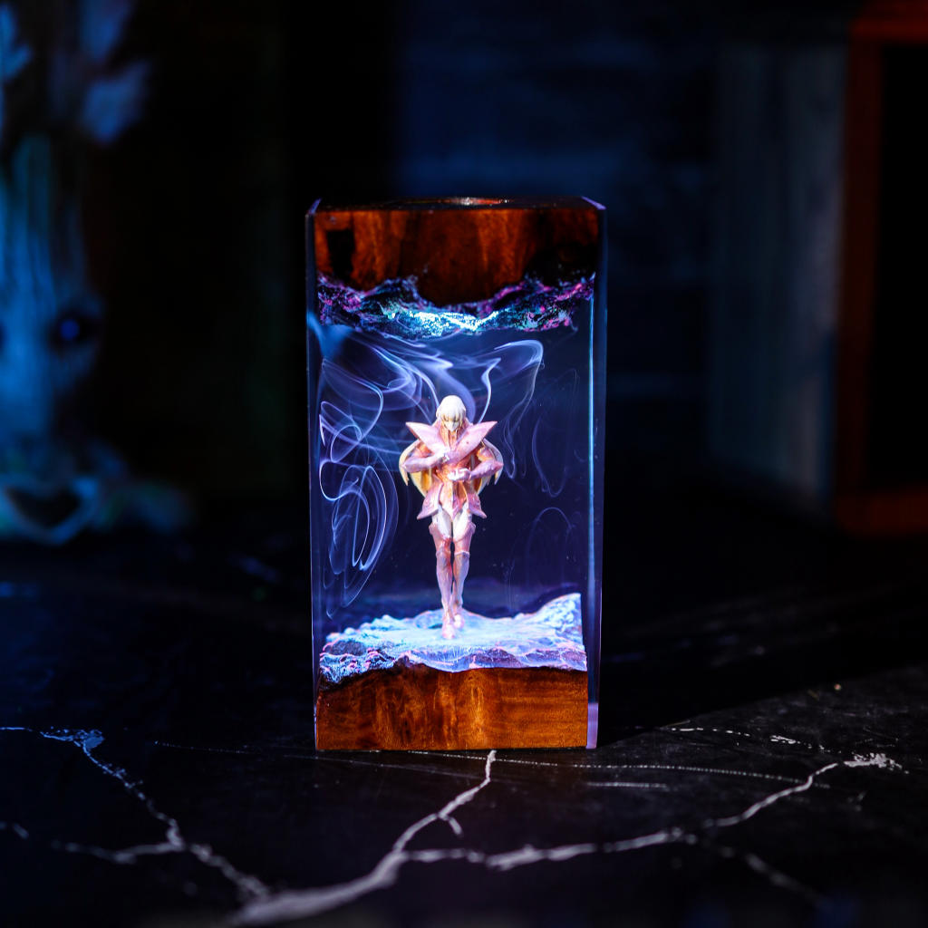 Saint Seiya Virgo Shaka Lamp 9 Saint Seiya Virgo Shaka Resin Lamp