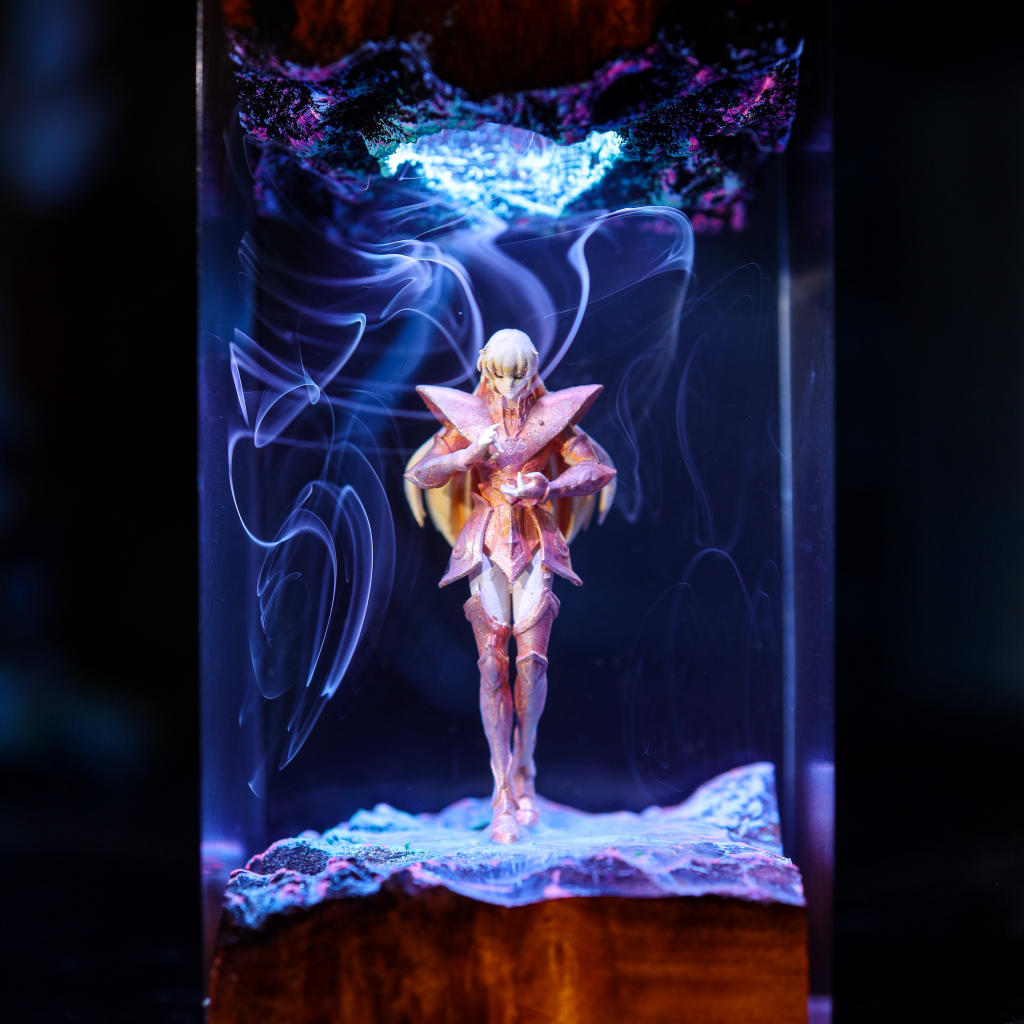 Saint Seiya Virgo Shaka Lamp - Hirosart