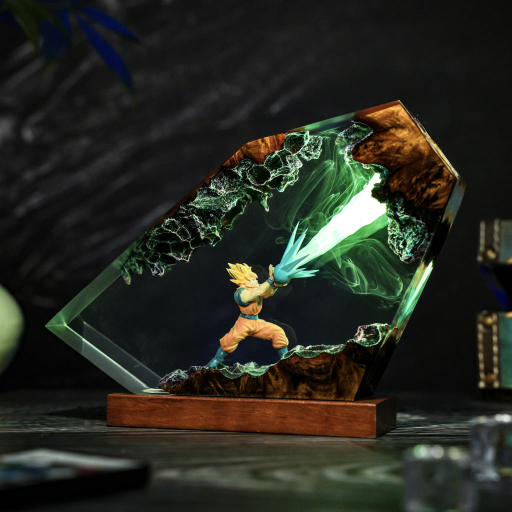 Son-Goku-Dragon-Ball-Epoxy-Lamp-Ver-2 (9) Super saiyan goku resin lamp