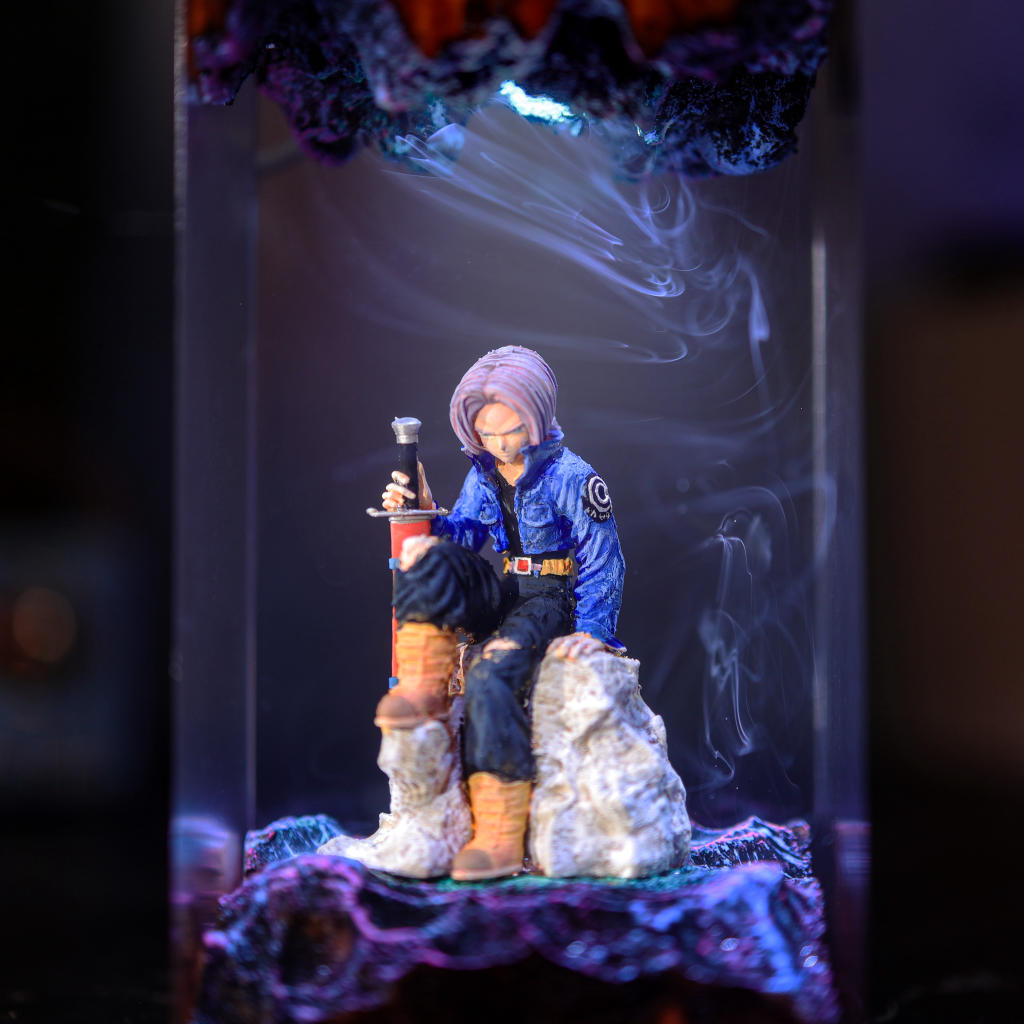 Trunks-Dragon-Ball-Lamp (5) Anime warrior night light