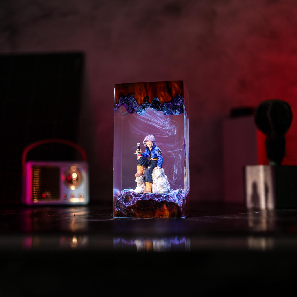 Trunks-Dragon-Ball-Lamp (6) Dragon ball epoxy lamp