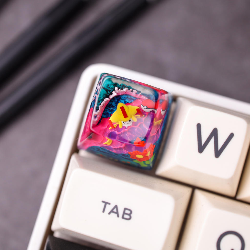 Jirachi-Pokemon-Artisan-Keycap