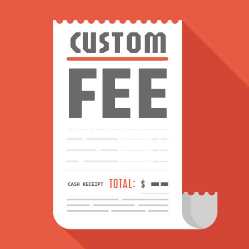 Additional Fee: Custom Engraving, Shipping Upgrade, 3D Design & Services 1 Additional Fee: Custom Engraving, Shipping Upgrade, 3D Design & Services