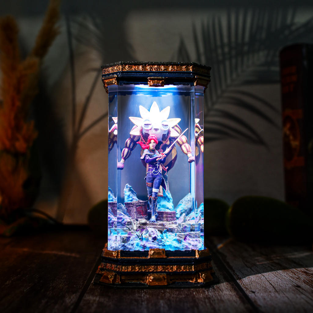 Chibi Esquie Maelle Clair Obscur Expedition 33 Lamp 16 Esquie Maelle lamp