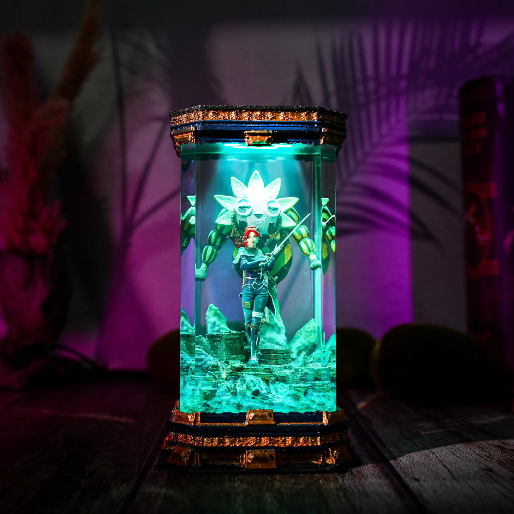 Chibi Esquie Maelle Clair Obscur Expedition 33 Lamp 15 Expedition 33 display lighting