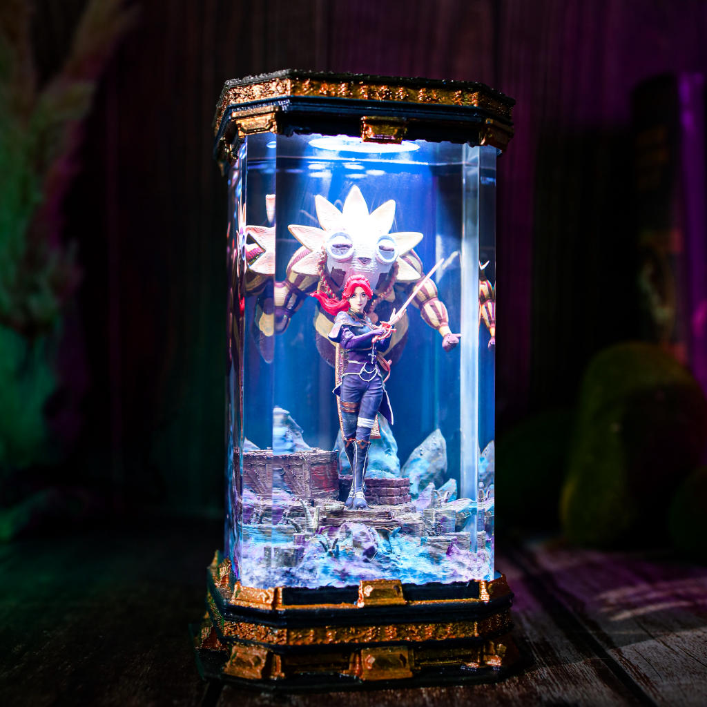 Chibi Esquie Maelle Clair Obscur Expedition 33 Lamp 18 Esquie Maelle Clair Obscur Expedition 33 Lamp