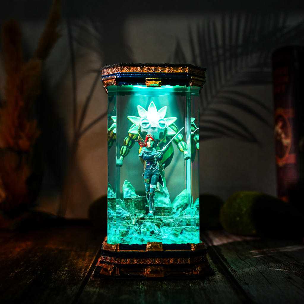 Chibi Esquie Maelle Clair Obscur Expedition 33 Lamp 17 Esquie Maelle lamp