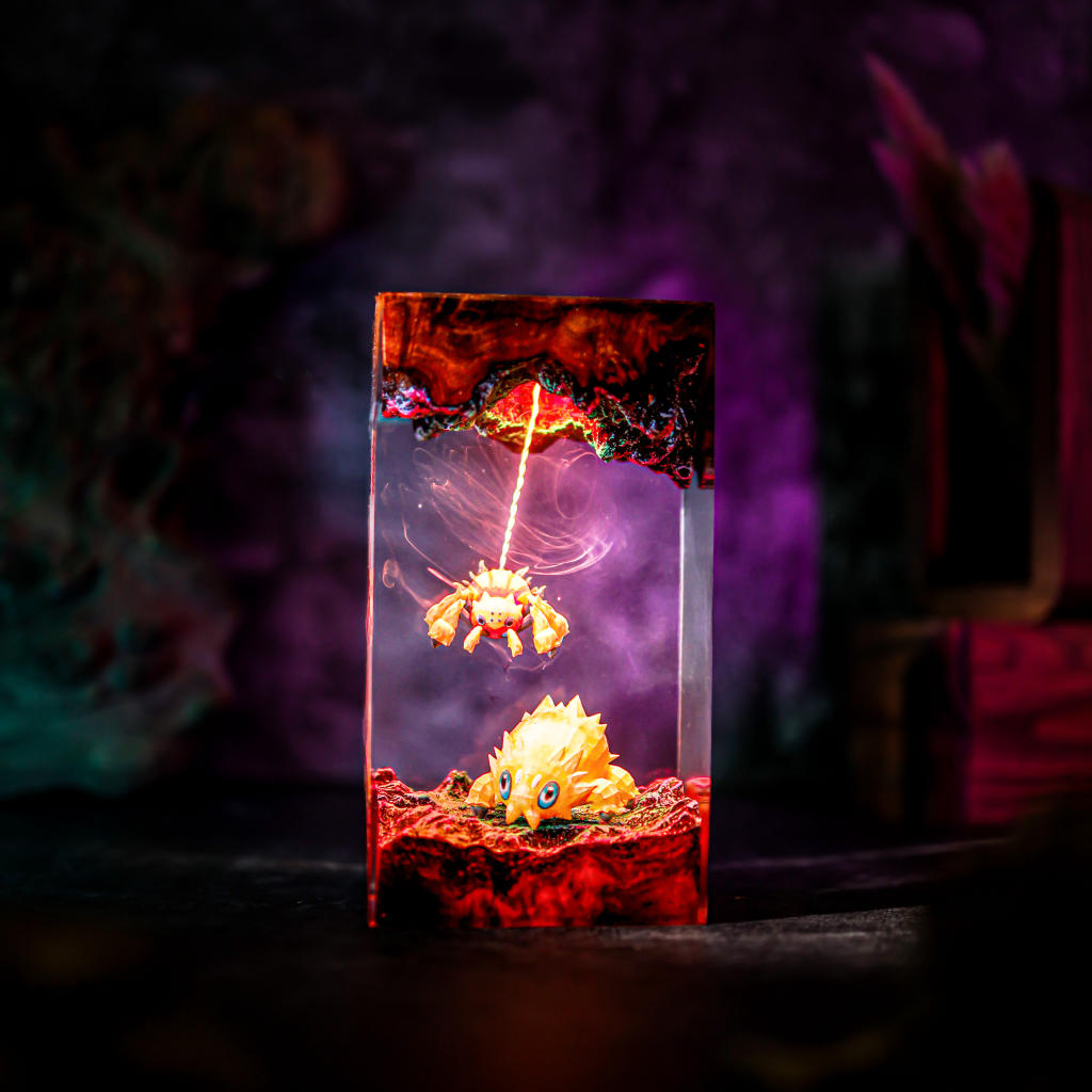 Joltik Galvantula Pokémon Lamp - Hirosart