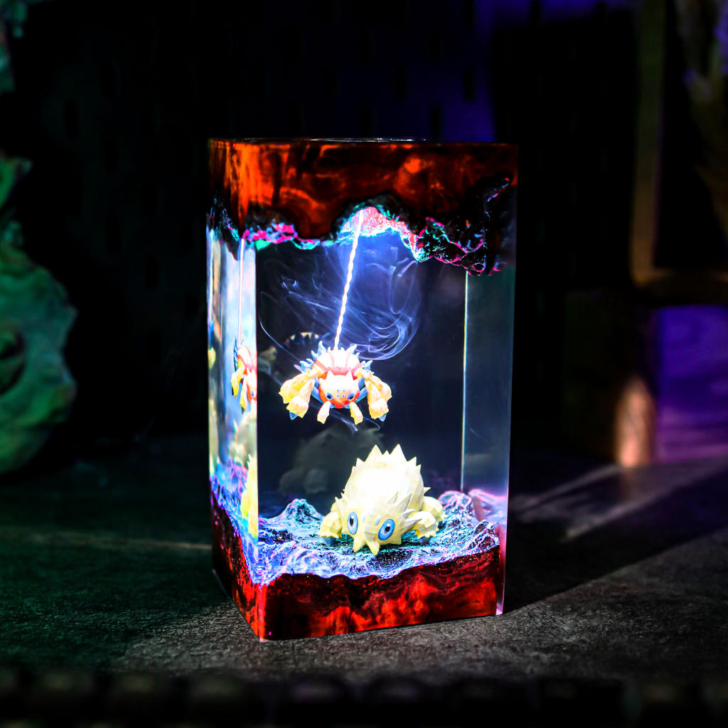 Joltik Galvantula Pokémon Lamp 4 Joltik Galvantula Pokémon Lamp