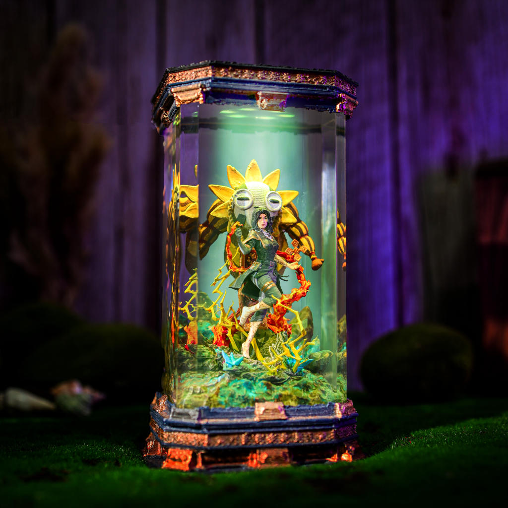 テラリウム Lune Clair Obscur Expedition 33 Lamp - Hirosart