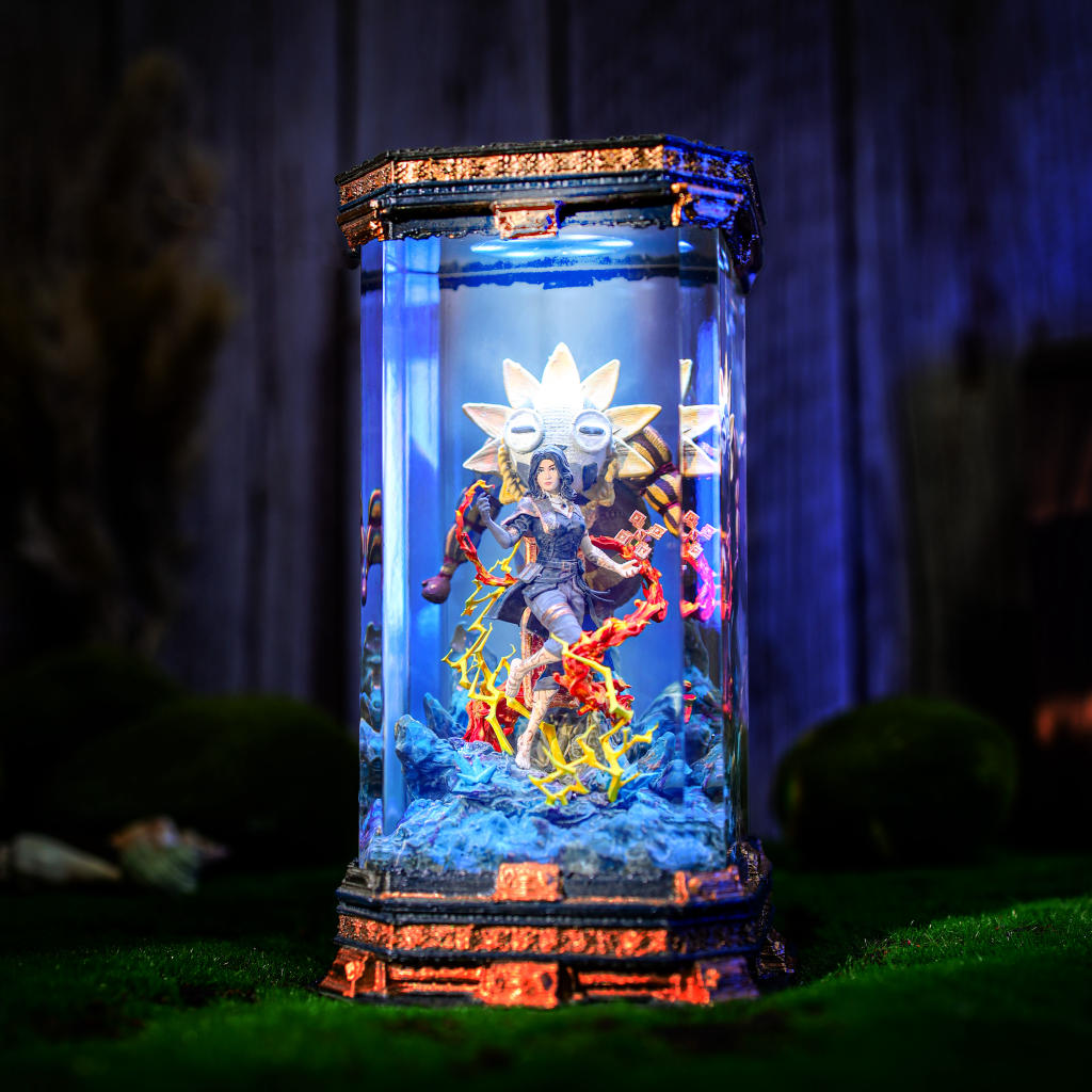 Chibi Esquie Maelle Clair Obscur Expedition 33 Lamp 12 Lune Expedition 33 lamp