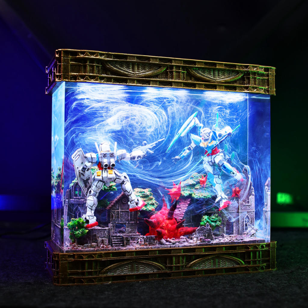 RX-78-2 Gundam Battle Diorama Lamp 2 RX-78-2 Gundam Battle Diorama Lamp