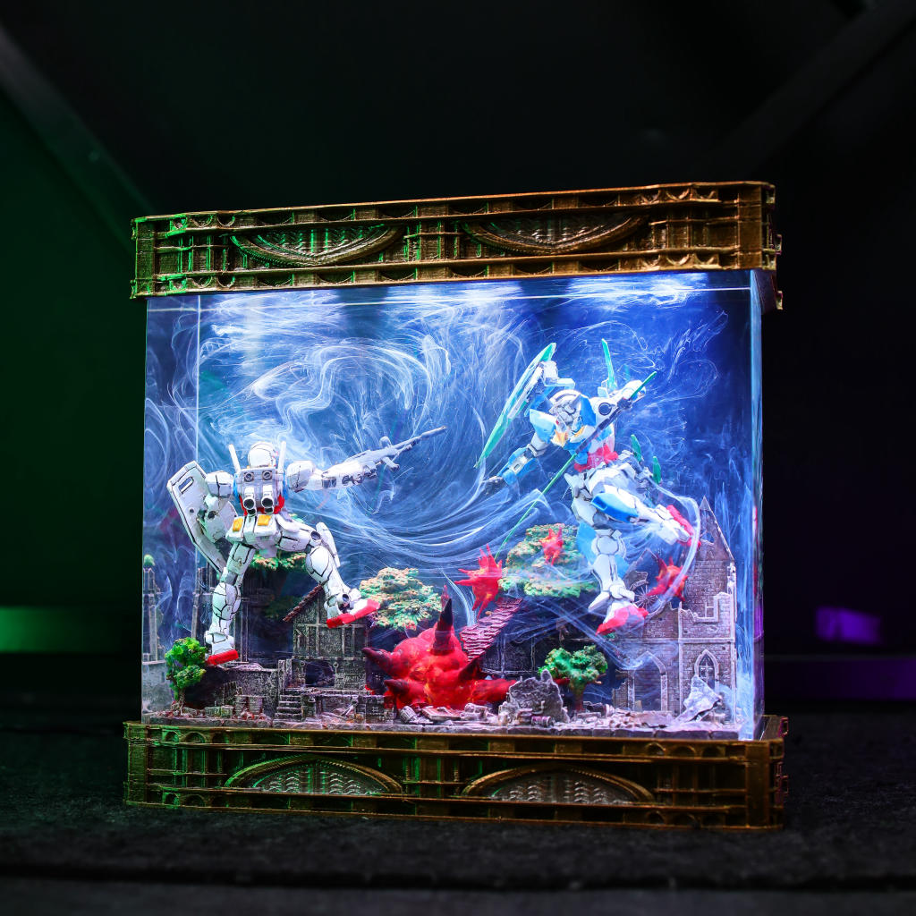 RX-78-2 Gundam Battle Diorama Lamp 13 RX-78-2 Gundam lamp