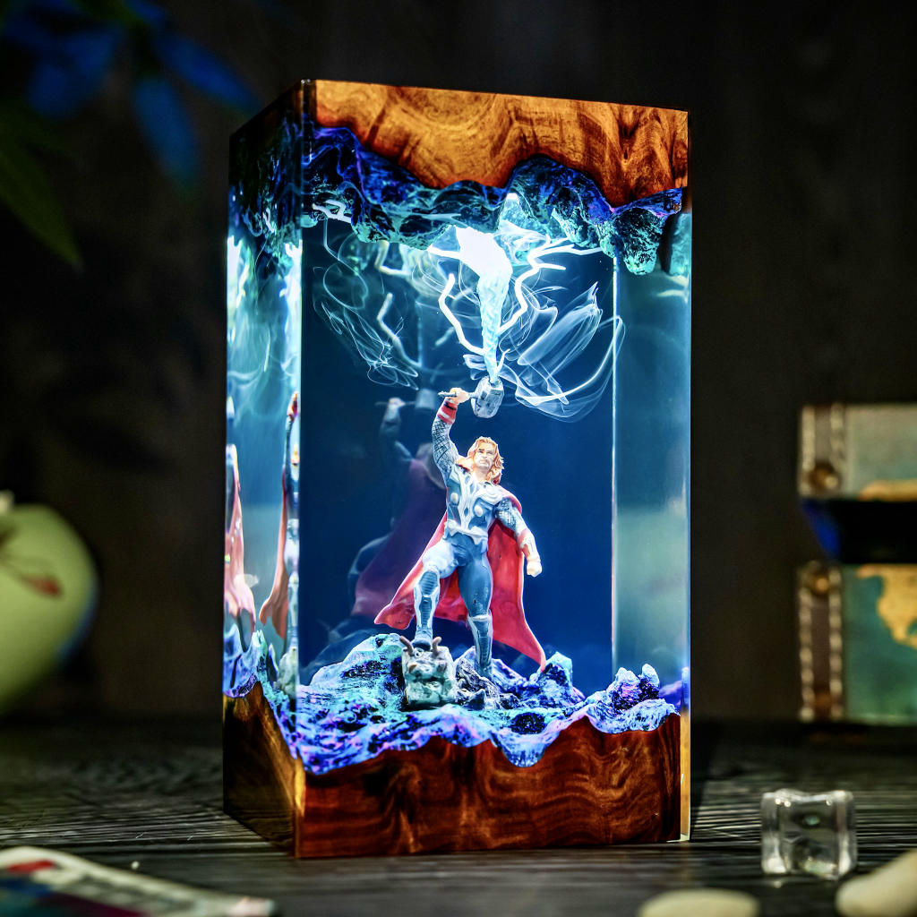 Thor Lightning Thunder Lamp 9 thor collectible night lamp