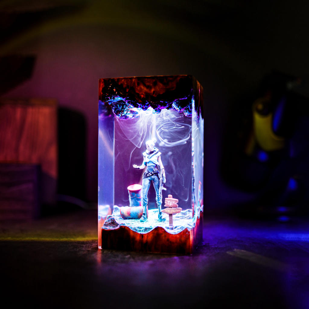 Valorant Jett Night Light - Hirosart