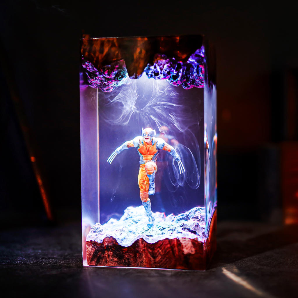 Wolverine X-Men Marvel Lamp - Hirosart