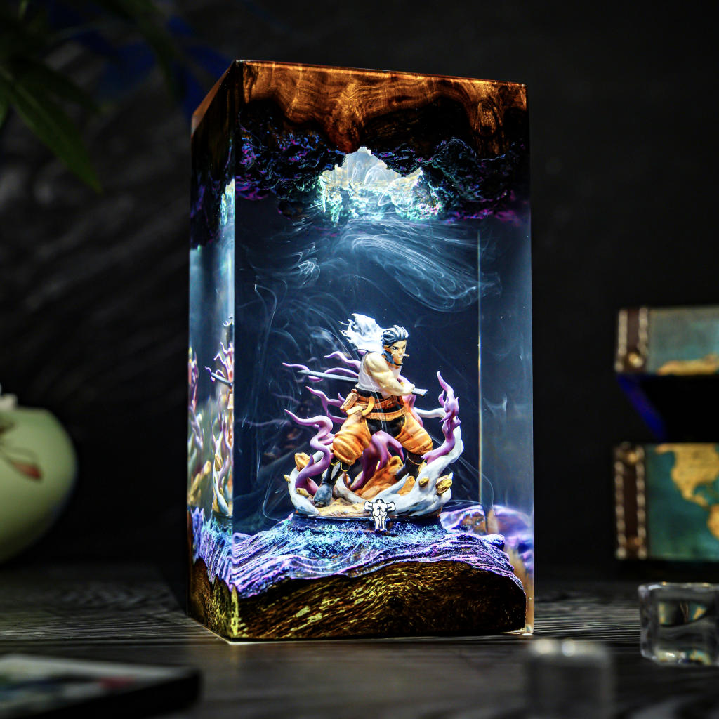 Yami Sukehiro Black Clover Lamp - Hirosart