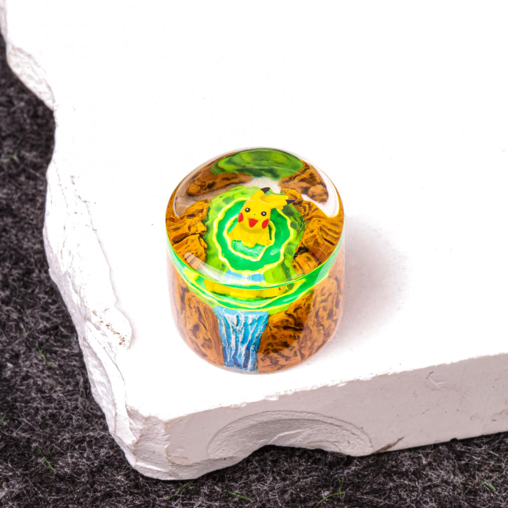 Pikachu Pokémon Keyboard Knob 29 pikachu volume knob resin