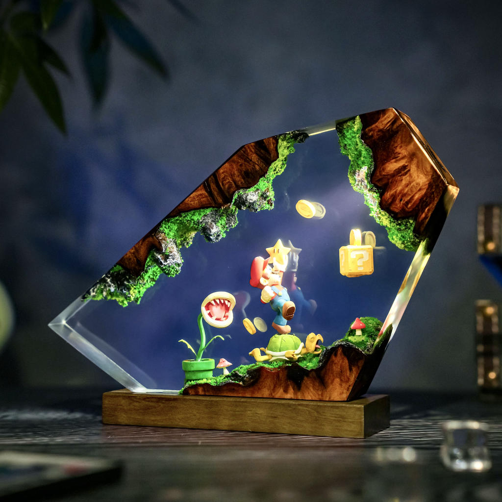 Super-Mario-Piranha-Plant-Lamp (4) Super mario piranha plant lamp 4