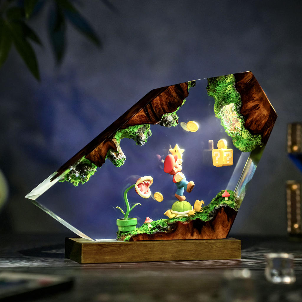 Super-Mario-Piranha-Plant-Lamp (8) Piranha plant led light