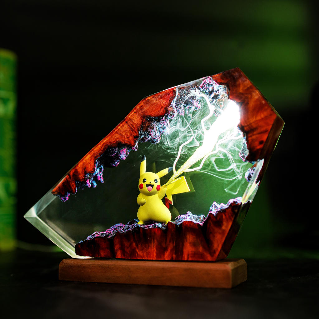 Thunderbolt-Pikachu-Pokemon-Lamp (2) Pikachu thunder lamp
