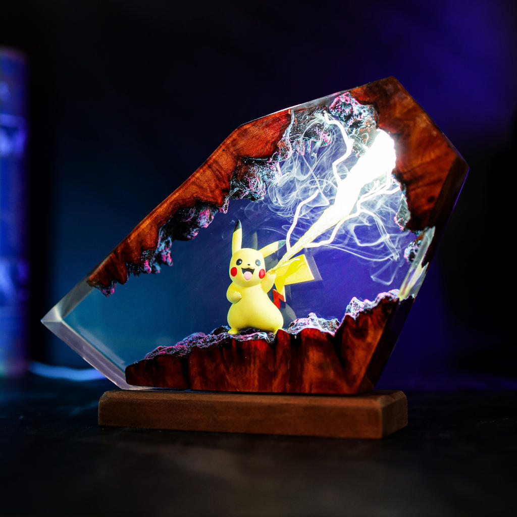 Thunderbolt-Pikachu-Pokemon-Lamp (4) Thunderbolt pikachu pokémon lamp
