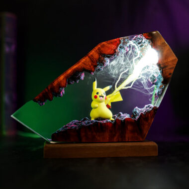 Thunderbolt Pikachu Pokémon Lamp