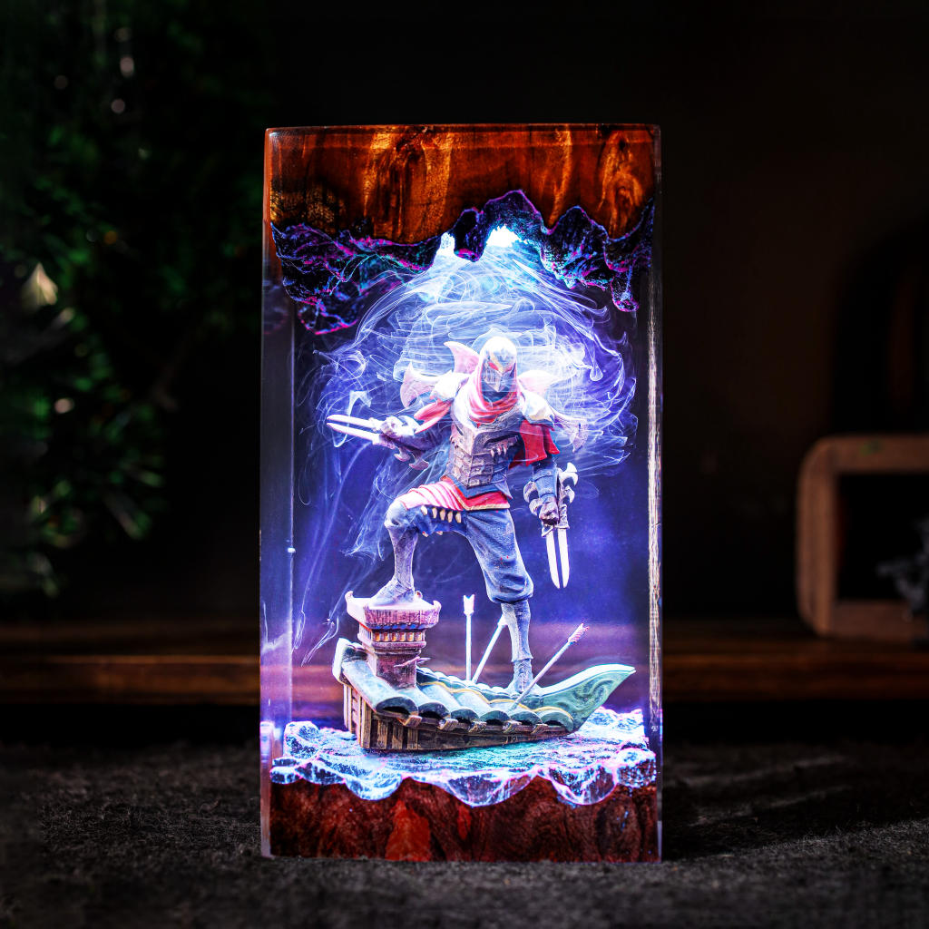 Zed League of Legends Lamp - Hirosart