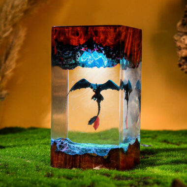 How to Train Your Dragon Flying Night Fury Lamp