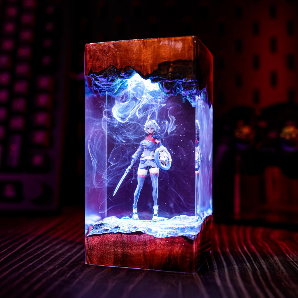 Corin Wickes Zenless Zone Zero Lamp 15 ZZZ character night light