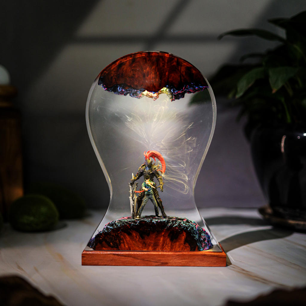Shadow Hunter and Blood-Red Commander Headphone Stand & Lamp 12 Sung Jin-Woo anime light