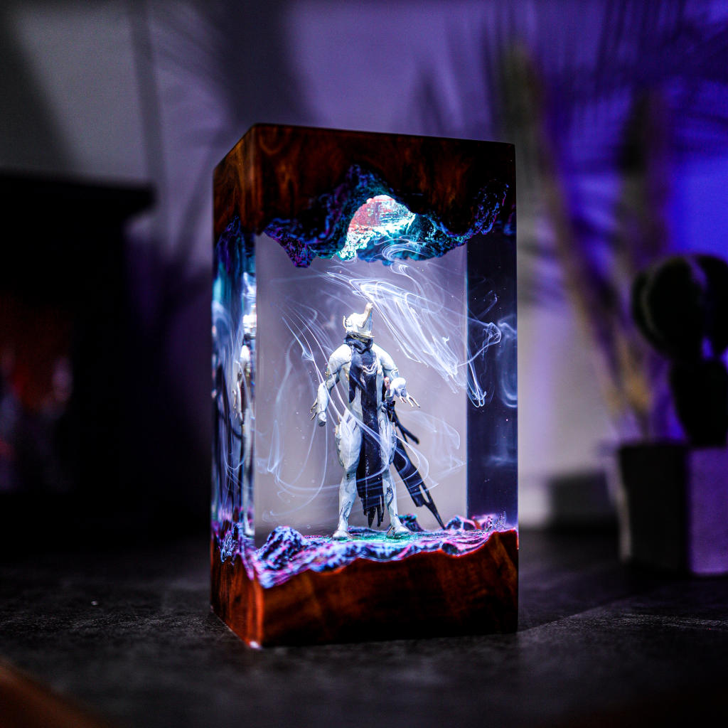 Warframe Night Light 4 Warframe collectible lamp