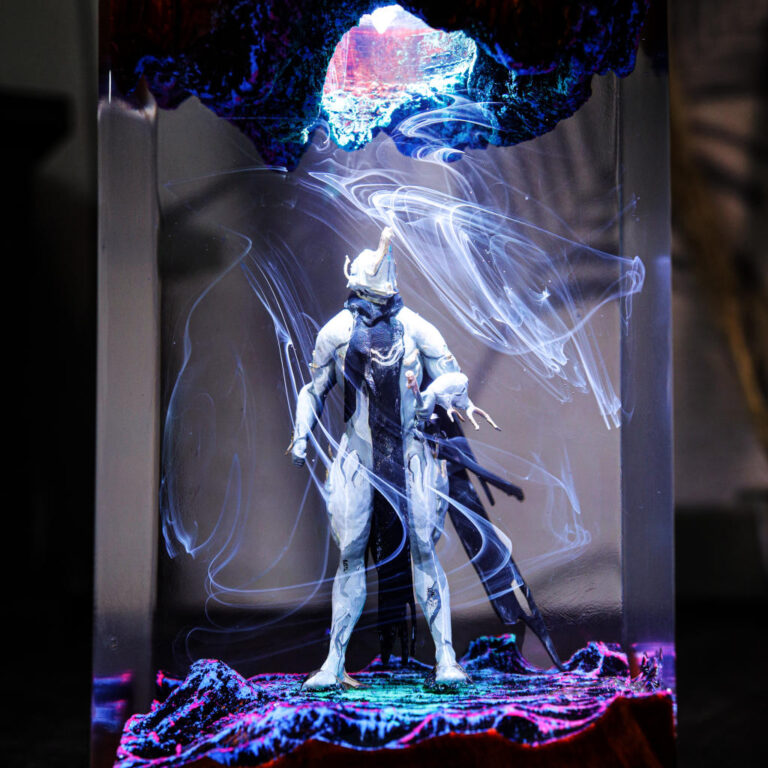 Warframe Night Light 14 Gamer setup night light