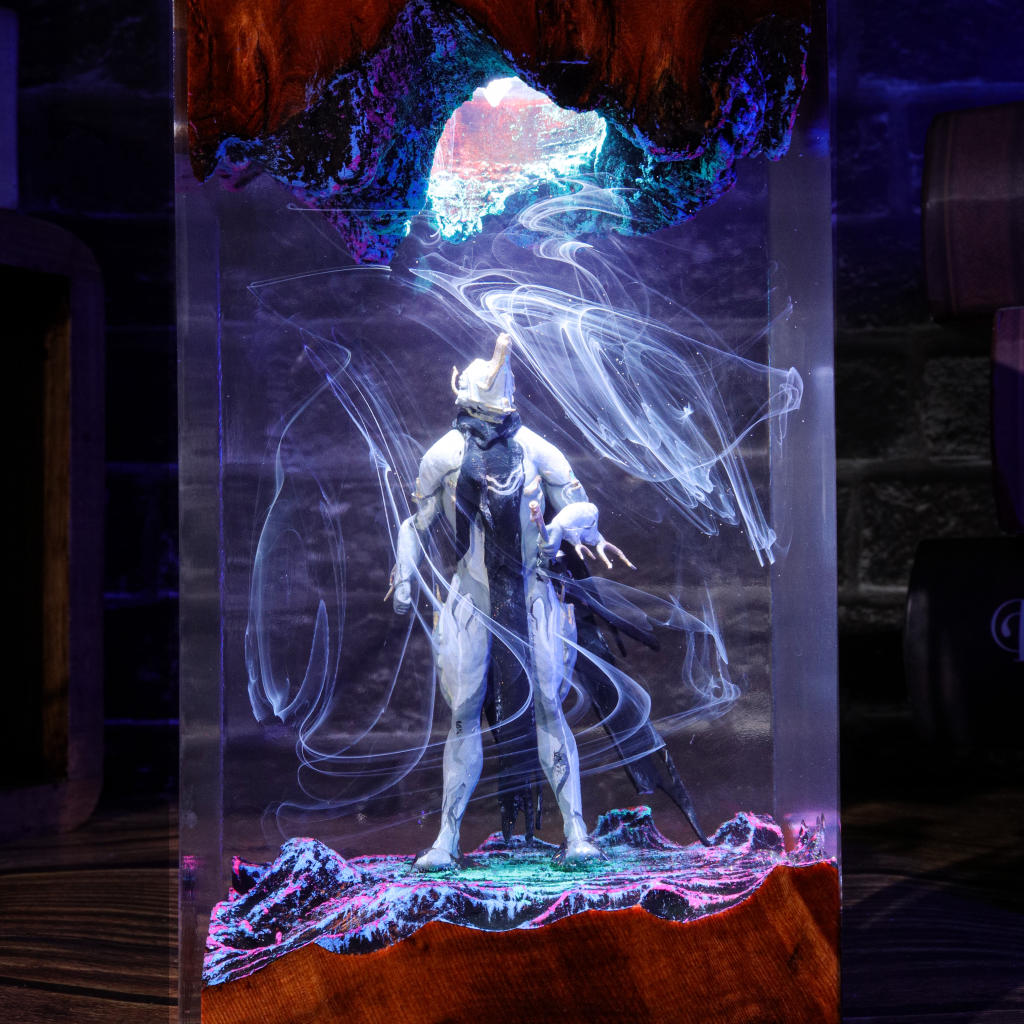 Warframe Night Light 8 Sci-fi gaming decor