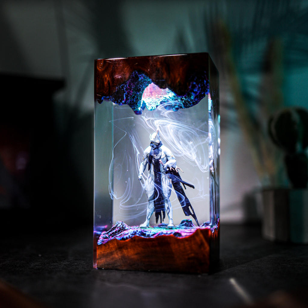 Warframe Night Light 5 Futuristic game LED decor