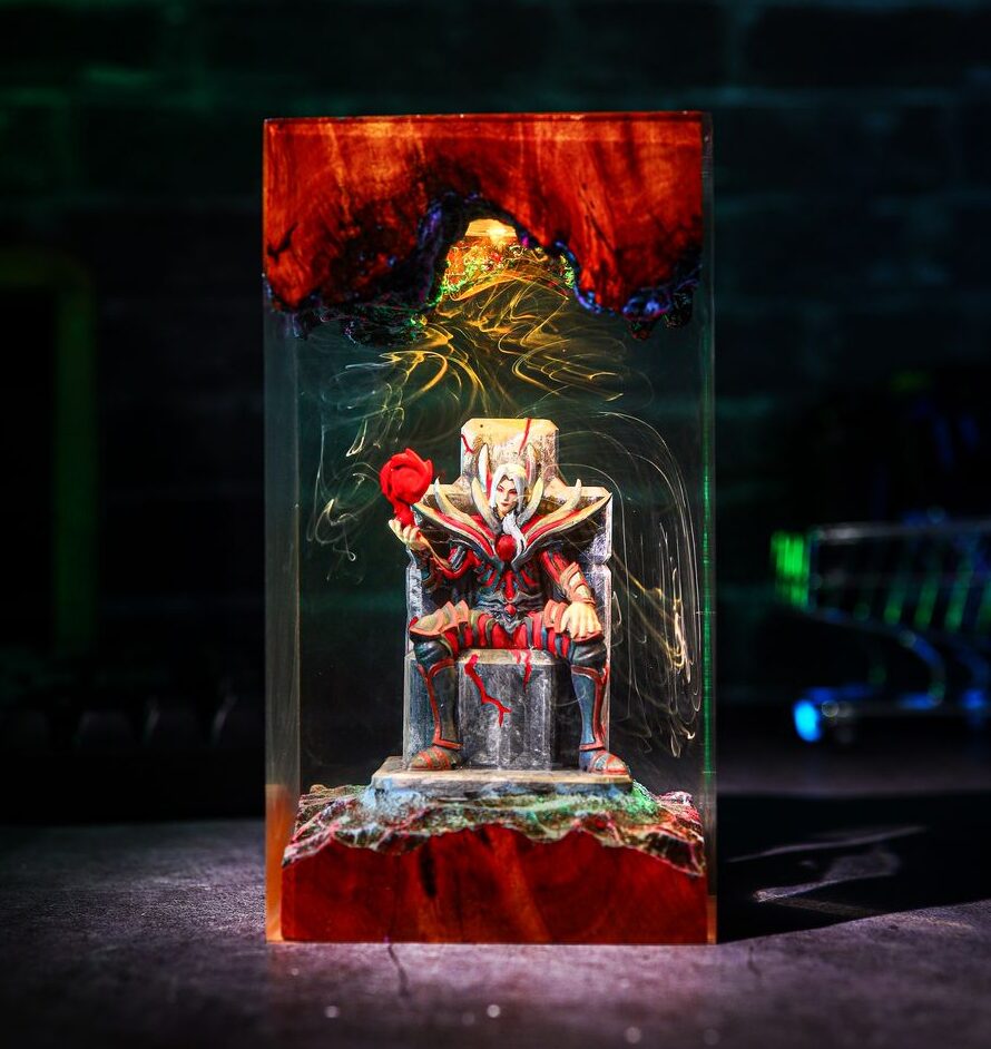 Emperor Of The Mankind Warhammer Lamp Blood lord vladimir league of legends lamp
