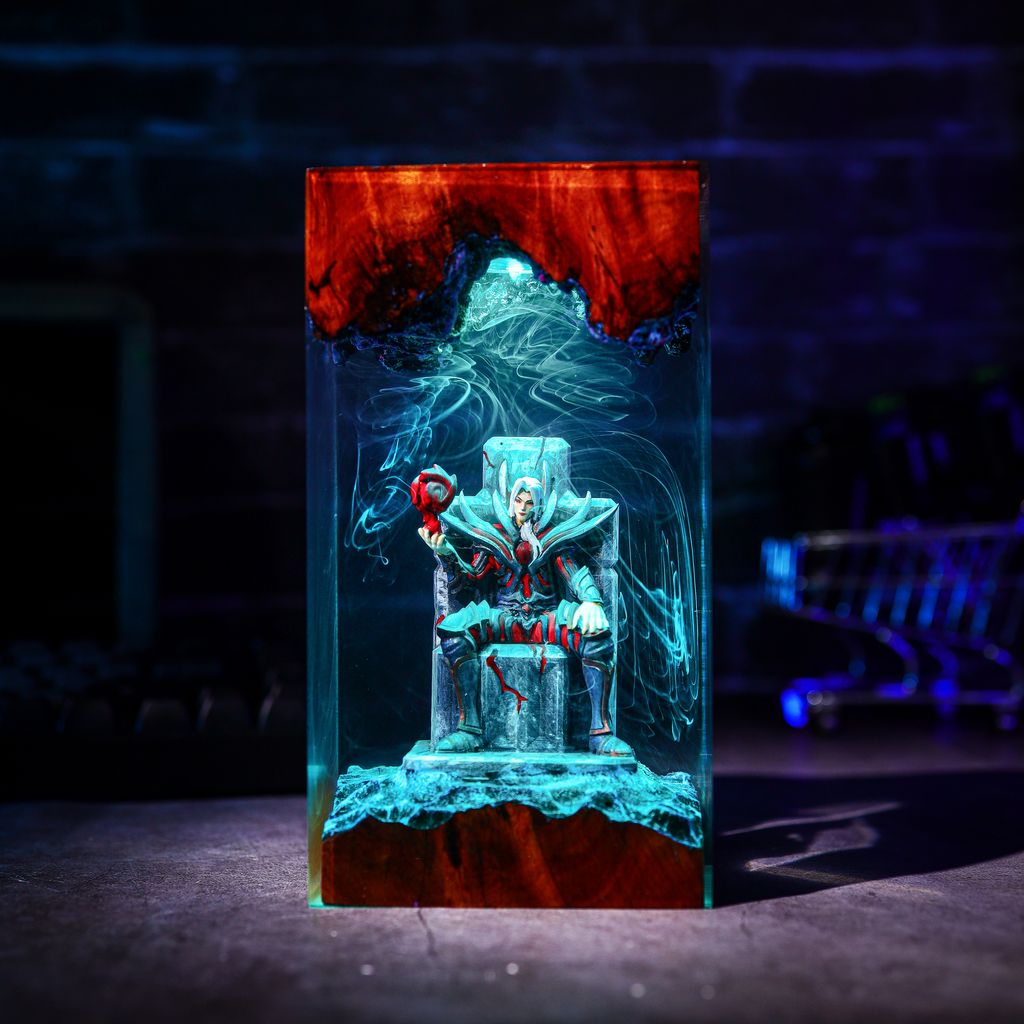 Emperor Of The Mankind Warhammer Lamp Blood lord vladimir league of legends led lamp