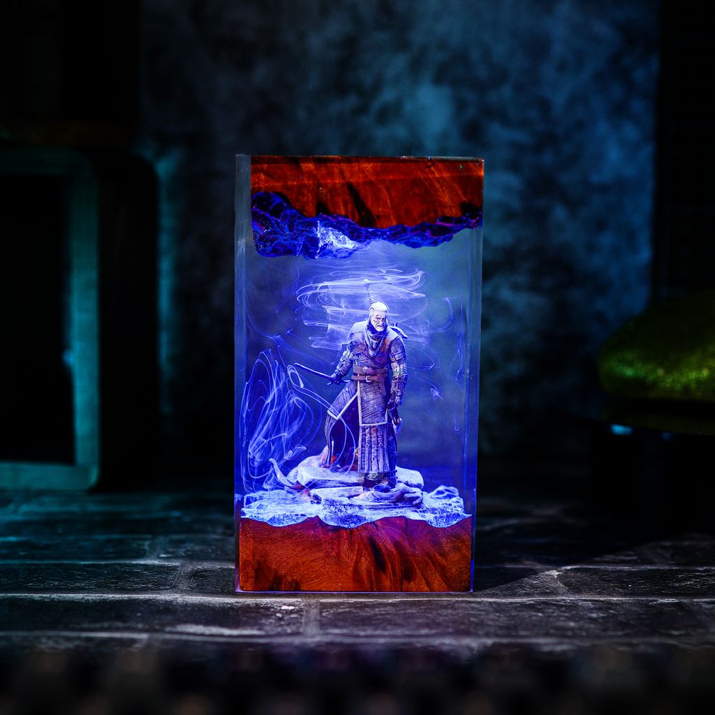 Emperor Of The Mankind Warhammer Lamp Geralt of rivia witcher lamp