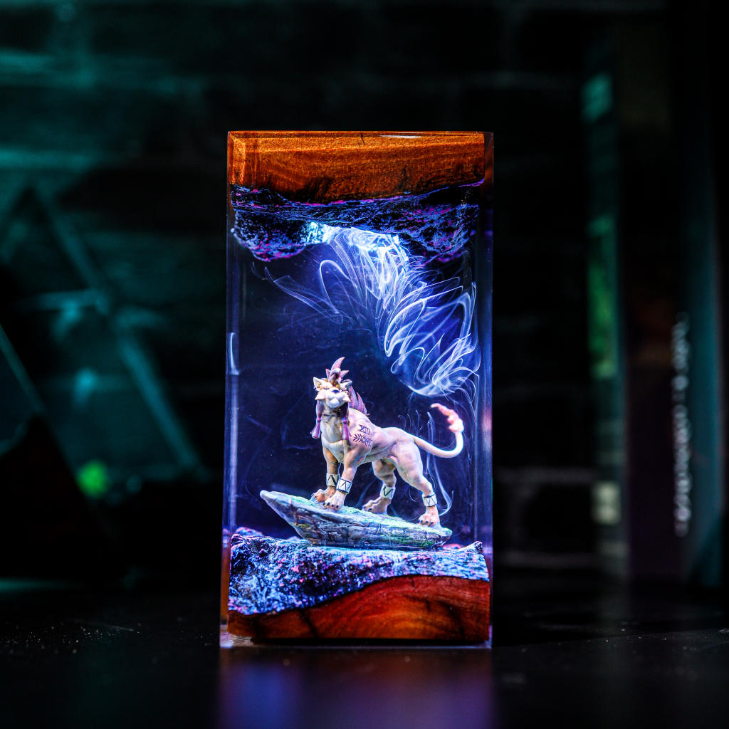 Red XIII Final Fantasy VII Lamp 2 Red XIII Final Fantasy VII Lamp
