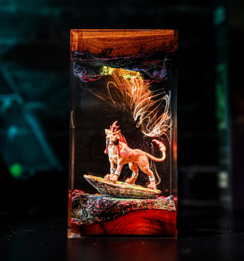 Red XIII Final Fantasy VII Lamp 1 Red XIII Final Fantasy VII Lamp