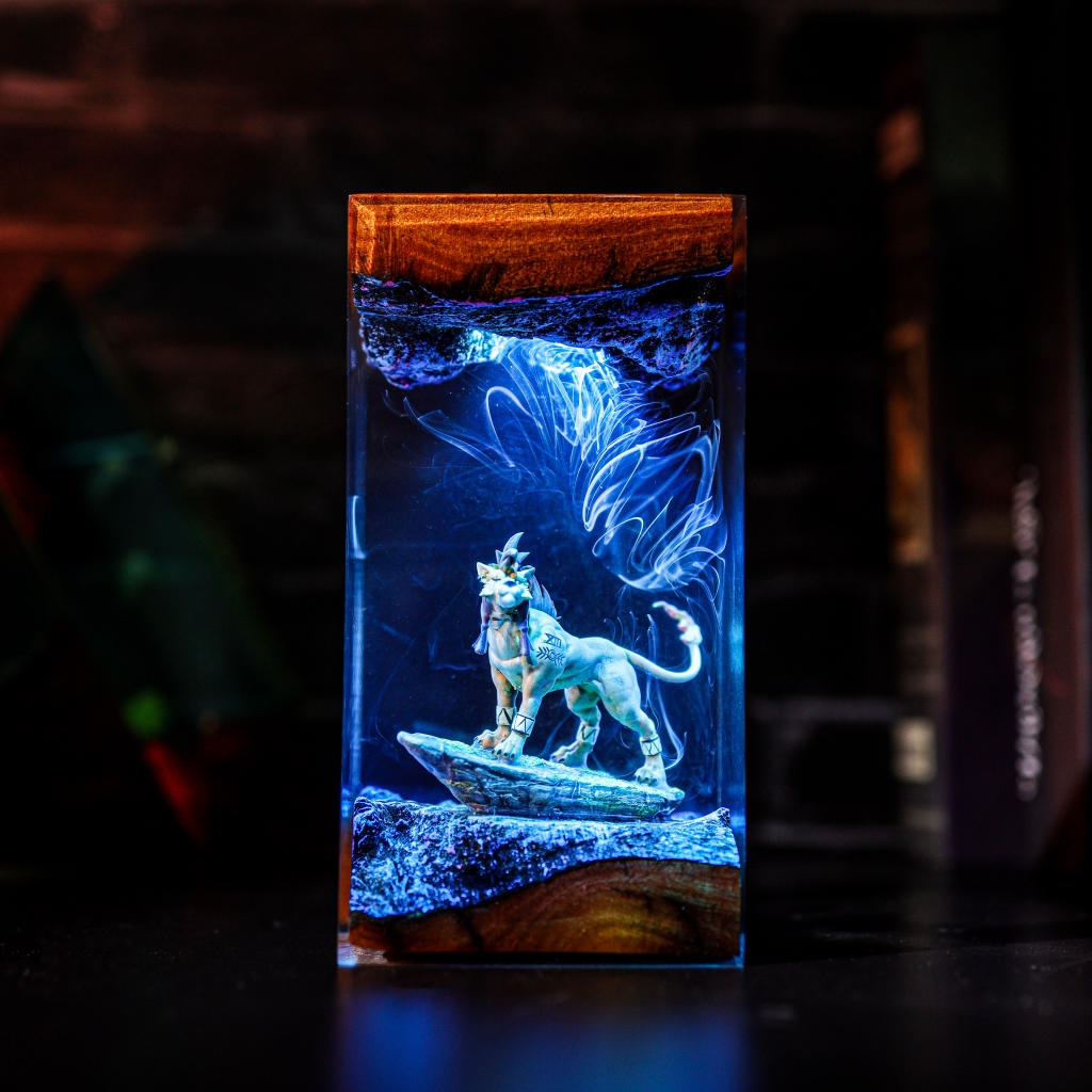 Red XIII Final Fantasy VII Lamp 8 Red XIII Final Fantasy VII Night Light